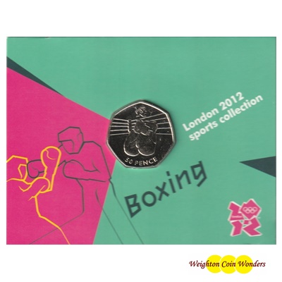 2011 50p - London 2012 Olympics - Boxing